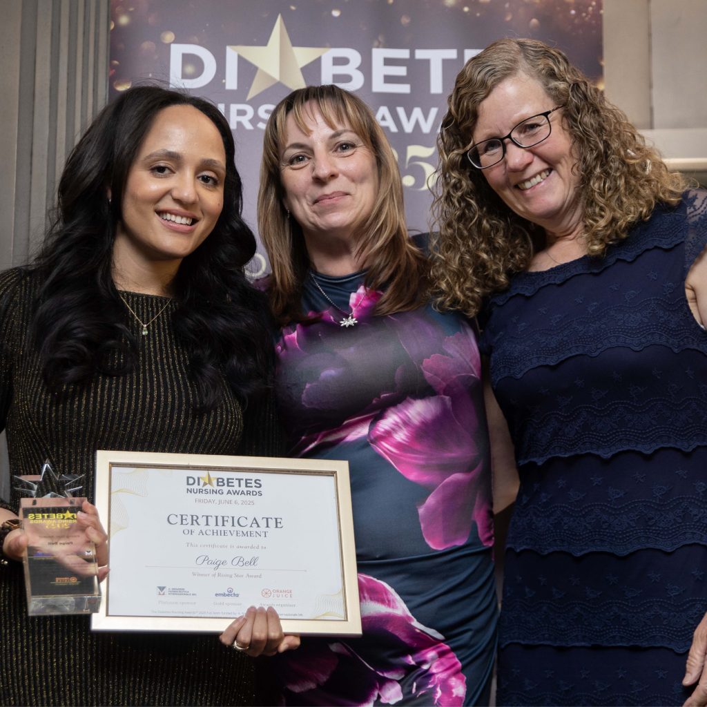 Rising Star: Paige Bell Wins Prestigious Award at Diabetes Nursing Awards 2025